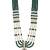 4 layered traditional gold plated dulha moti mala with beaded maharaja haar/groom necklace for men (green)