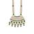Traditional gold plated dulha moti mala with beaded kundan maharaja haar/groom necklace for men (mlp62g)