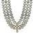 3 layered traditional gold plated dulha kundan mala maharaja haar/groom necklace for men (mlp55g)