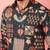 Men's multicolor rayon kurta - digital printed mid-length festive