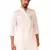 white mid-length kurta - fine satin stone work festive wear