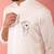 Men's white mid-length kurta - fine satin stone work festive wear