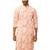 Men multi color cotton floral sequin kurta - premium digital print festive wear