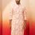 Men multi color cotton floral sequin kurta - premium digital print festive wear