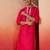 Men's pink hand embroidered silk kurta - premium festive wear