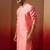 Men pink silk anmol jacquard kurta - premium ethnic motif wedding festive wear