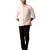 Men Cream silk nehru jacket - premium jacquard ethnic party festive wear