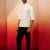 Men Cream silk nehru jacket - premium jacquard ethnic party festive wear
