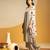 Off white floral printed crepe kurta set