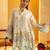 Multicolor floral printed chanderi kurta set