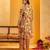 Multicolor floral printed silk kurta set