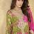 Mahendi chinon silk digital print palazzo suit