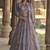 light lavender chinon silk embroidered ready to wear lehenga with strug