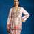 Pink embroidered silk Co Ord Set