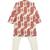 Cream floral printed cotton kurta set