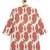Cream floral printed cotton kurta set