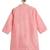 Blue floral printed viscose nehru jacket with pink kurta set