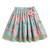 Pink & blue floral printed cotton lehenga  set