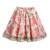 Pink floral printed cotton lehenga