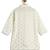 Cream floral printed viscose nehru jacket set