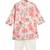 Cream floral printed cotton kurta set