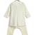 Cream floral printed viscose kurta set