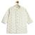 Cream floral printed viscose kurta set