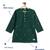 Green plain cotton kurta