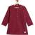 Purple plain cotton kurta