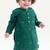 Green plain cotton kurta