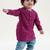 Purple plain cotton kurta