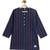 Blue plain cotton kurta