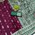wine zari woven art silk baluchari saree with blouse