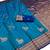 blue zari woven art silk saree with blouse