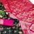 black art silk zari woven saree with blouse