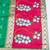 green zari woven art silk saree with blouse