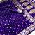 purple art silk zari woven saree with blouse