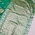 pista green art silk zari woven saree with blouse
