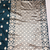 blue art silk zari woven saree with blouse