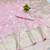 baby pink art silk zari woven saree with blouse