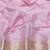 baby pink art silk zari woven saree with blouse