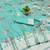 sea green zari woven art silk saree with blouse