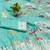 sea green zari woven art silk saree with blouse