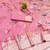 gajri pink zari woven art silk saree with blouse