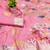 gajri pink zari woven art silk saree with blouse