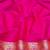 rani pink zari woven art silk saree with blouse