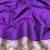 purple zari woven art silk saree with blouse