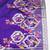 purple zari woven art silk saree with blouse