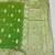 parrot green art silk zari woven saree with blouse