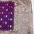 wine art silk zari woven saree with blouse